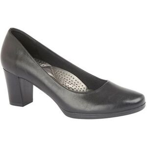 Boulevard Womens/Ladies PU Leather Plain Court Shoe (55mm Heel)