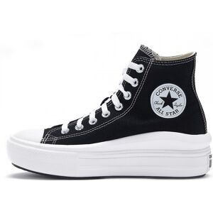 CONVERSE Chuck Taylor Move High 568497C BLACK NATURAL IVORY WHITE