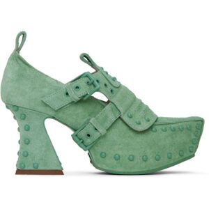 KNWLS Green Precious Heels  - Teal - Size: IT 37 - female