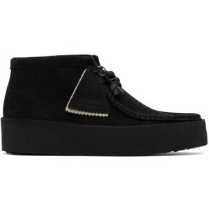 Clarks Originals Black Wallabee Cup Boots  - Black Nubuck - Size: US 6 - female