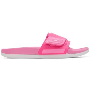 adidas by Stella McCartney Pink Velcro Slides  - Screaming Pink/Screa - Size: US 10 - female