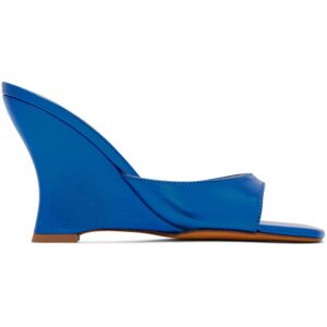 Maryam Nassir Zadeh Blue Lido Heeled Sandals  - 534 Lapis - Size: IT 35 - female