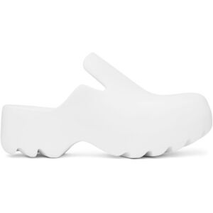 Bottega Veneta White Flash Clogs  - 9083 Chalk - Size: IT 36 - female