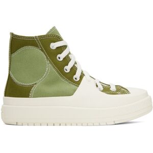 Converse Khaki Chuck Taylor All Star Construct Sneakers  - Alligator Friend/Gra - Size: US 5.5 - female