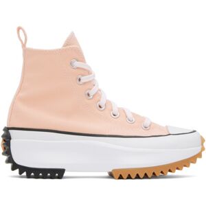 Converse Pink Run Star Hike Sneakers  - Cheeky Coral/White/B - Size: US 9.5 - female