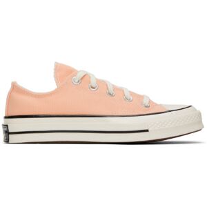 Converse Pink Chuck 70 Sneakers  - Cheeky Coral/Egret/B - Size: US 5.5 - female