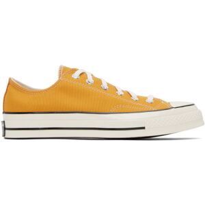 Converse Yellow Chuck 70 Low Sneakers  - SUNFLOWER/BLACK/EGRE - Size: US 5.5 - male