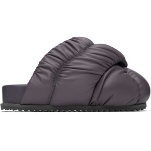 YUME YUME Purple Tent Mules  - Graphite - Size: IT 36 - female