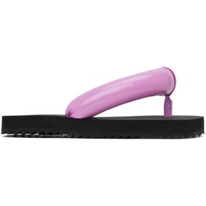 YUME YUME Purple Studio Thier & van Daalen Edition Suki Sandals  - Shiny Lilac/Black - Size: IT 35 - female