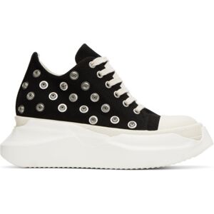 Rick Owens DRKSHDW Black Abstract Sneakers  - 911 BLACK/MILK/MILK - Size: IT 35.5 - female