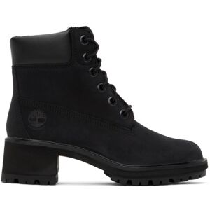 Timberland Black Kinsley Boots  - Black Nubuck - Size: US 6 - female