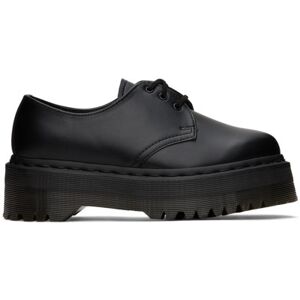 Dr. Martens Black Vegan 1461 Felix Derbys  - Black - Size: US 7 - female