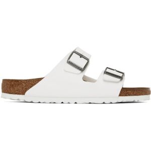 Birkenstock White Arizona Sandals  - White - Size: IT 35 - female