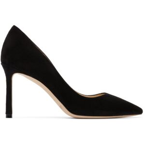 Jimmy Choo Black Romy 85 Heels  - Black - Size: IT 42 - female