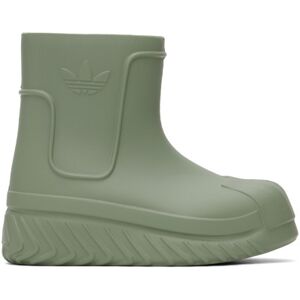 adidas Originals Green AdiFOM Superstar Boots  - Silver Green/Silver - Size: US 6.5 - female