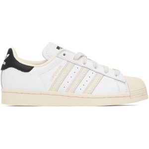 adidas Originals White & Off-White Superstar Sneakers  - ftwr white/wonder wh - Size: US US 6 Women / US 4.5 Men - female