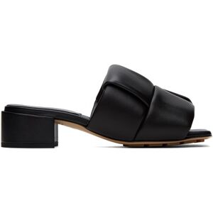 Bottega Veneta Black Patch Mules  - 1000 Black - Size: IT 39 - female