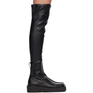 Valentino Garavani Black Rockstud M-Way Beatle Boots  - 0NO Nero - Size: IT 36.5 - female