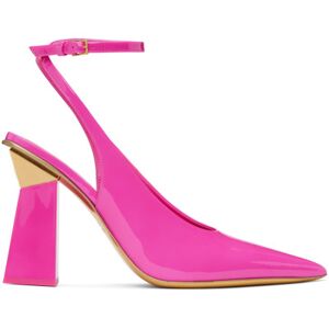 Valentino Garavani Pink One Stud Hyper Heels  - UWT Pink Pp - Size: IT 38.5 - female