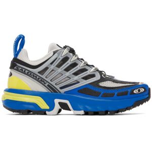 Salomon Blue & Gray Acs Pro Sneakers  - LAPIS BLU/BLACK/BUTT - Size: Men US 4 / Women US 5 - female