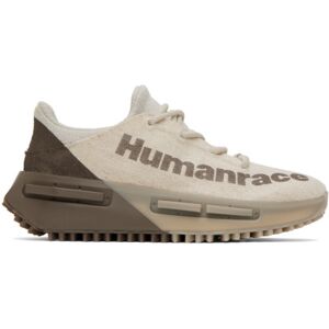 adidas x Humanrace by Pharrell Williams Beige & Brown NMD S1 Mahbs Sneakers - ALUMINA/LIGHT BROWN/ - Size: US 8 - male