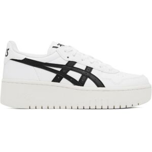 ASICS White & Black Japan S PF Sneakers  - White/Black - Size: US 8 - female