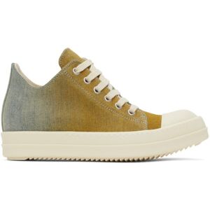 Rick Owens DRKSHDW Blue & Orange Low Sneaks Sneakers  - 4653D1 Sky/Orange De - Size: IT 35.5 - female