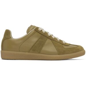 Maison Margiela Khaki Replica Sneakers  - T7366 Swamp - Size: IT 36 - female