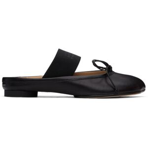 MM6 Maison Margiela Black Anatomic Slippers  - T8013 Black - Size: IT 35 - female