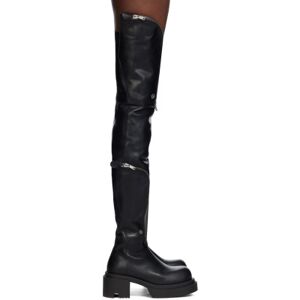 Rick Owens Black Bauhaus Wader Bogun Boots  - 09 Black - Size: IT 37 - female