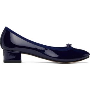 Repetto Navy Camille Heels  - 851 Classique - Size: IT 37.5 - female