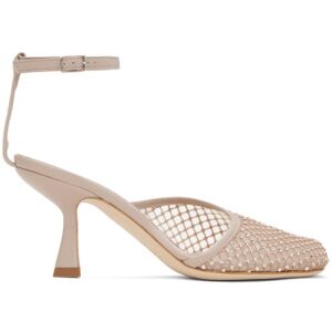 Christopher Esber Beige Minette Veil Heels  - Nude - Size: IT 36 - female