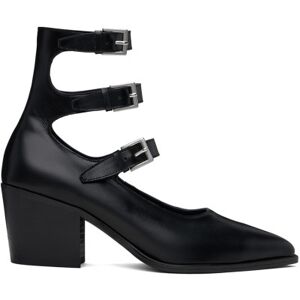 Juun.J Black Mary Jane Heels  - 5 Black - Size: IT 38 - female