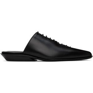 Ann Demeulemeester Black River Lace-Up Mules  - 099 Black - Size: IT 36 - female