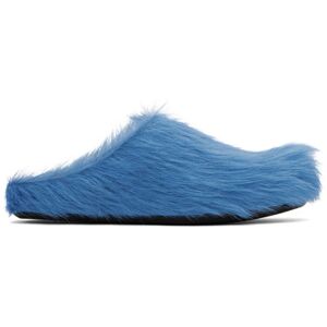 Marni Blue Fussbett Sabot Slippers  - 00B56 Royal - Size: IT 37 - female