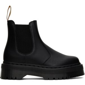 Dr. Martens Black 2976 Felix Chelsea Boots  - Black Felix Rub Off - Size: UK 11 - male