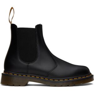 Dr. Martens Black Vegan 2976 Chelsea Boots  - Black Felix Rub Off - Size: UK 11 - male