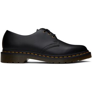 Dr. Martens Black Vegan 1461 Felix Derbys  - Black Felix Rub Off - Size: UK 12 - male