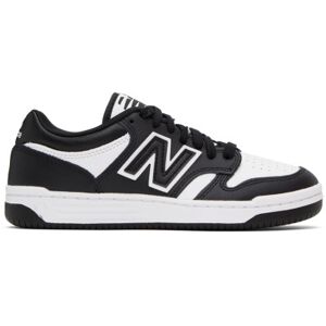 New Balance White & Black 480 Sneakers  - White/Black - Size: US US 5.5 Women / US 4 Men - female