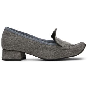 Paula Canovas Del Vas Gray Toro Loafers  - GREY - Size: IT 36 - female