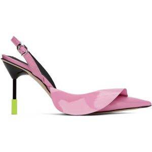 MSGM Pink Sling Back Heels  - 13 Pink - Size: IT 40 - female