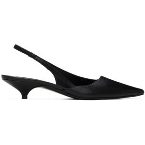 Loulou Studio Black Abside Heels  - Black - Size: FR 38 - female