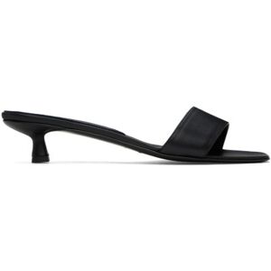 Loulou Studio Black Atrium Mules  - Black - Size: FR 38 - female