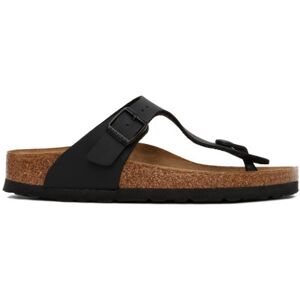 Birkenstock Black Narrow Gizeh Sandals  - Black - Size: IT 35 - female