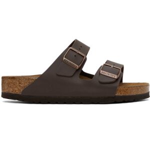 Birkenstock Brown Regular Arizona Soft Footbed Sandals  - Dark Brown - Size: IT 35 - female