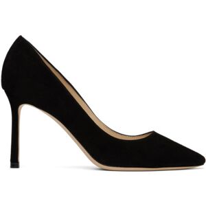 Jimmy Choo Black Romy 85 Heels  - Black - Size: IT 41.5 - female