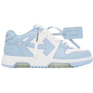 Off-White White & Blue Out Of Office Sneakers  - White Light - Size: IT 36 - female