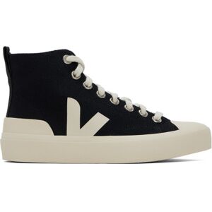 VEJA Black Wata II Canvas Sneakers  - Black/Pierre - Size: IT 35 - female