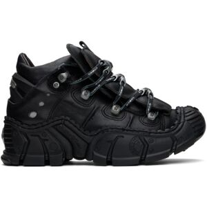 VETEMENTS Black New Rock Edition Race Sneakers  - BLACK - Size: IT 37 - female