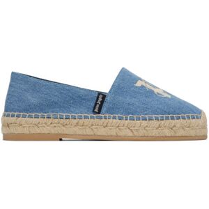 Palm Angels Blue 'PA' Espadrilles  - Blue - Size: IT 36 - female